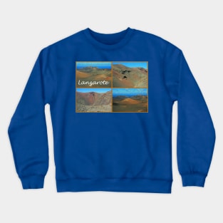 Volcanic Landscape, Lanzarote Crewneck Sweatshirt